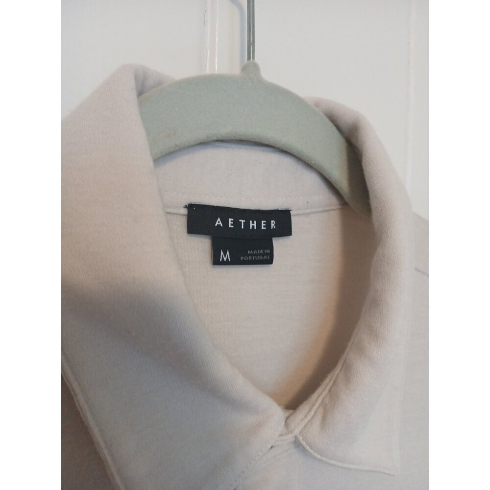 Aether Wool Blend Snap Button Long Sleeve Pocket … - image 4